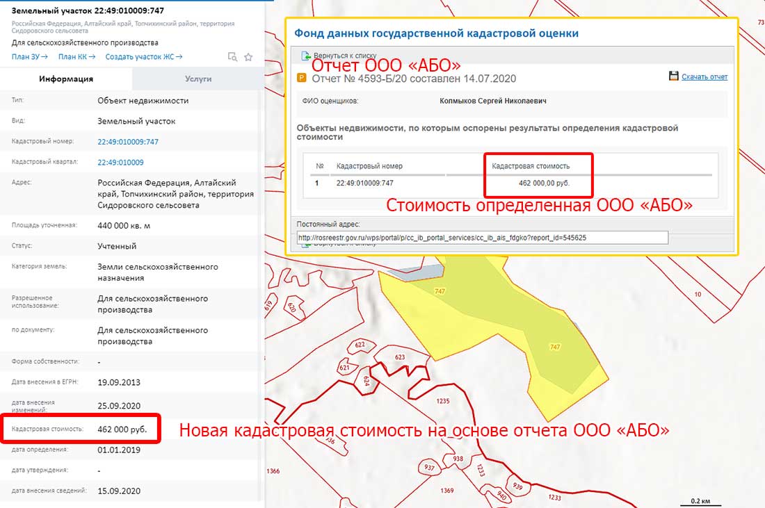 Снижение кадастровой стоимости объектов капитального строительства (зданий, помещений)в Новокузнецке